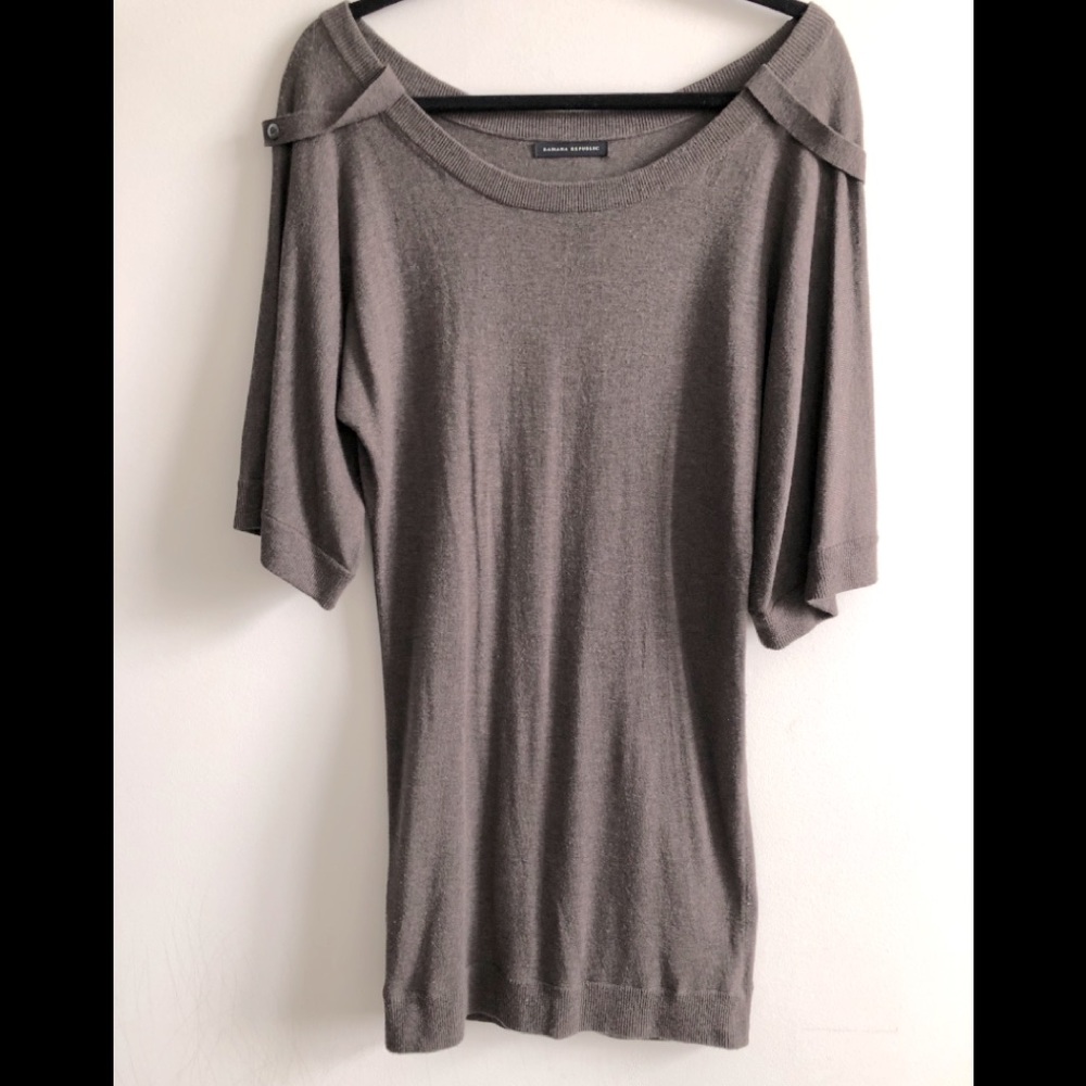 BANANA REPUBLIC cozy warm sweater dress/long top S